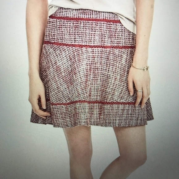 Banana Republic Tiered Tweed Skirt - Picture 1 of 11